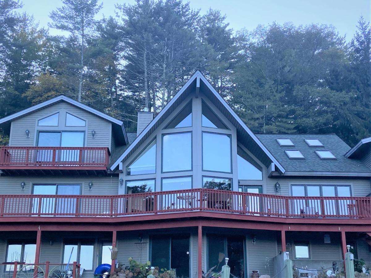 Hill View Motel And Cottages Lake George Exterior foto