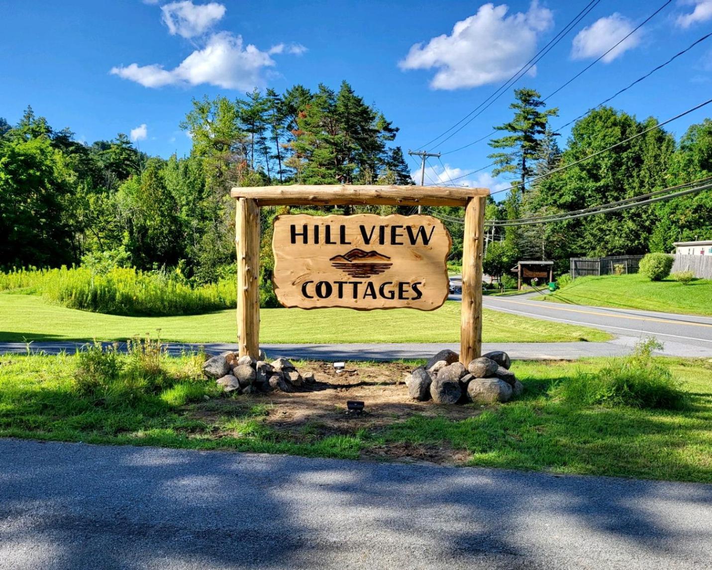 Hill View Motel And Cottages Lake George Exterior foto