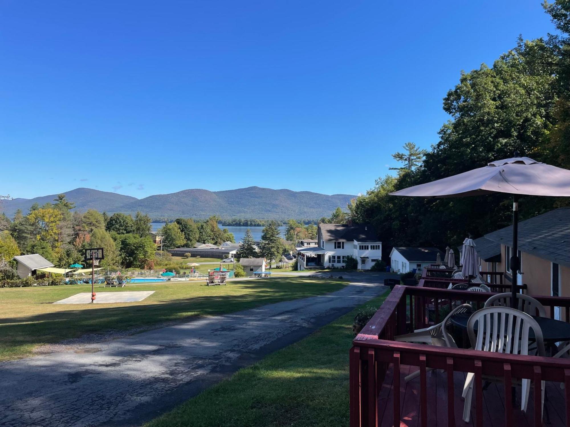 Hill View Motel And Cottages Lake George Exterior foto